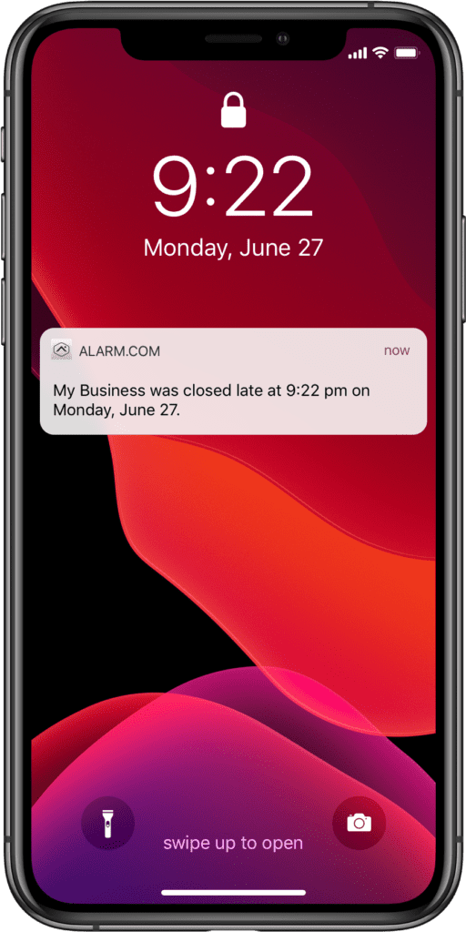 TELSCO Connect app on phone.